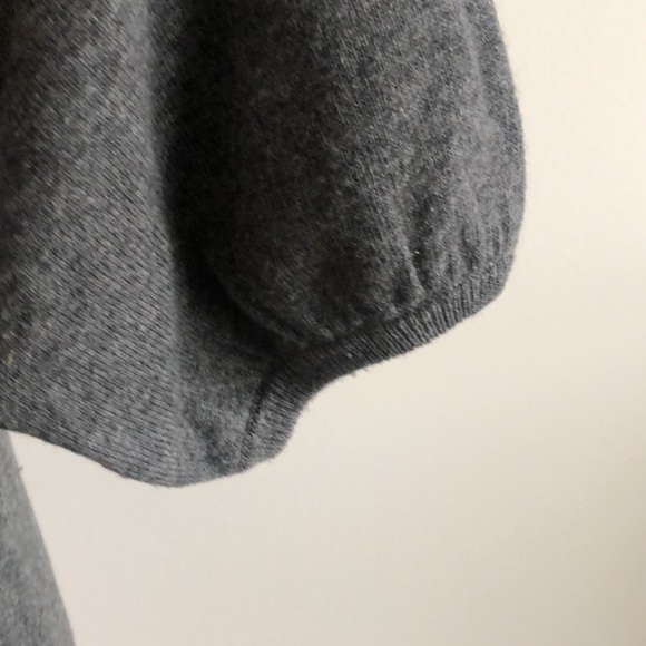 Ann Taylor 3/4 sleeve sweater gray wool/cashmere blend Size Small - Picture 12 of 16